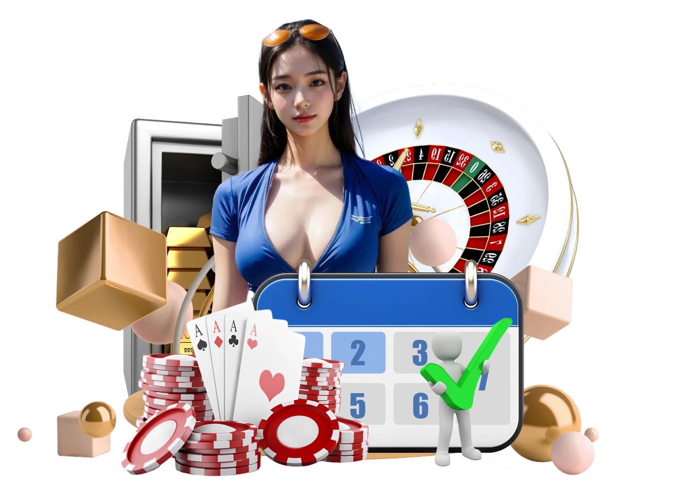 Live casino, Baccarat, Roulette, Blackjack và Sic Bo trên 68Win